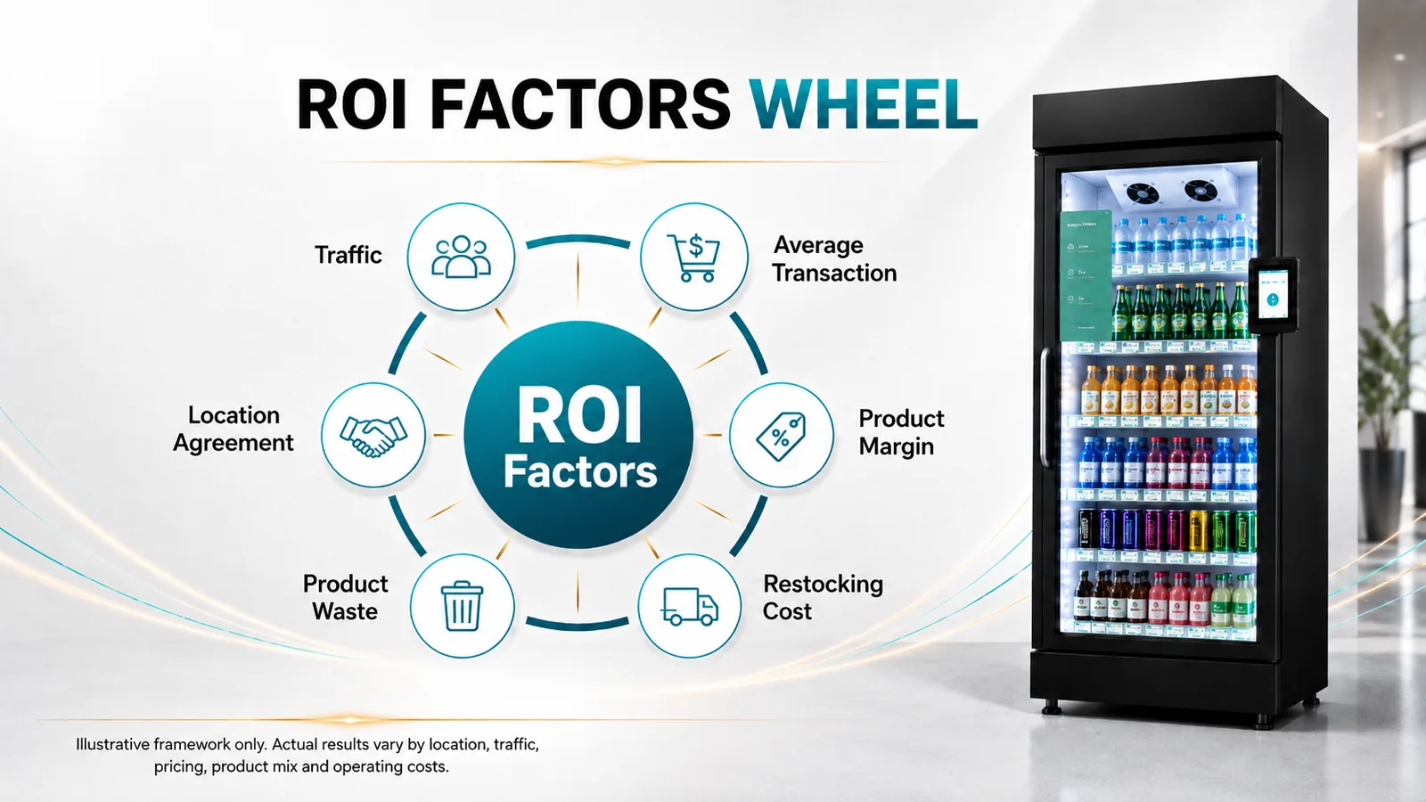 Factors that influence Smart Cooler ROI