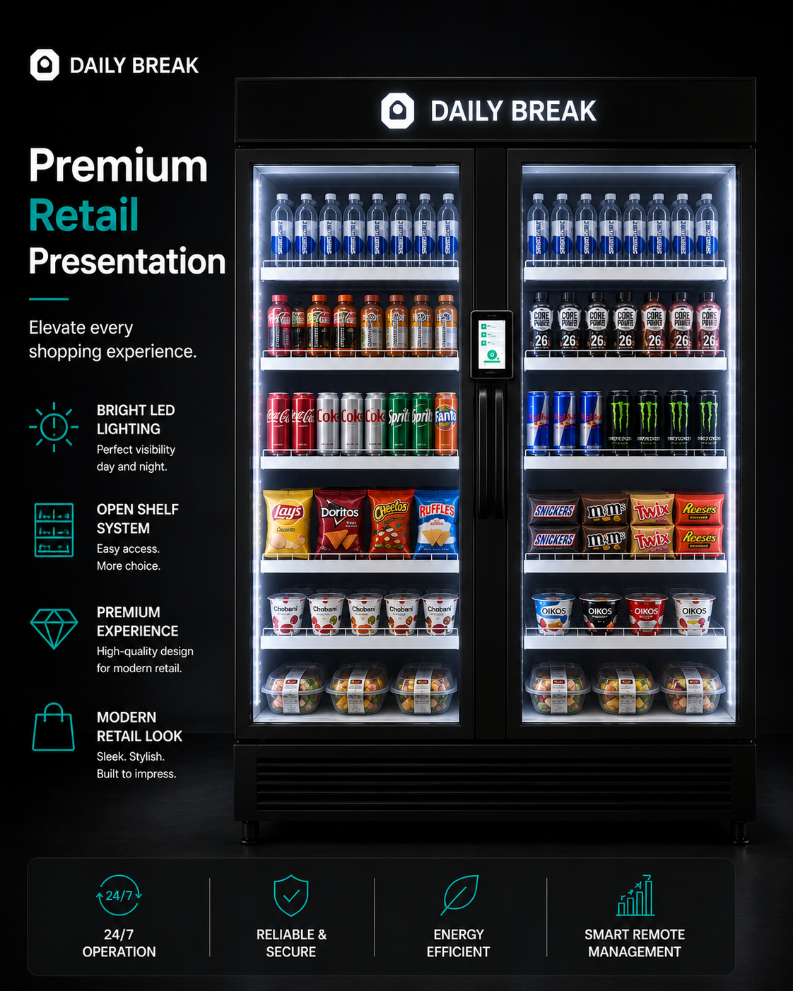 AI Smart Cooler 1130L