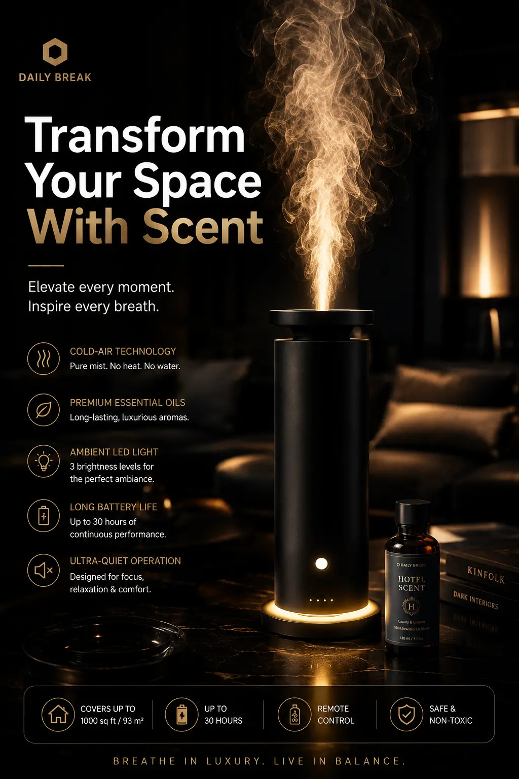 Smart Aroma Diffuser — view 8