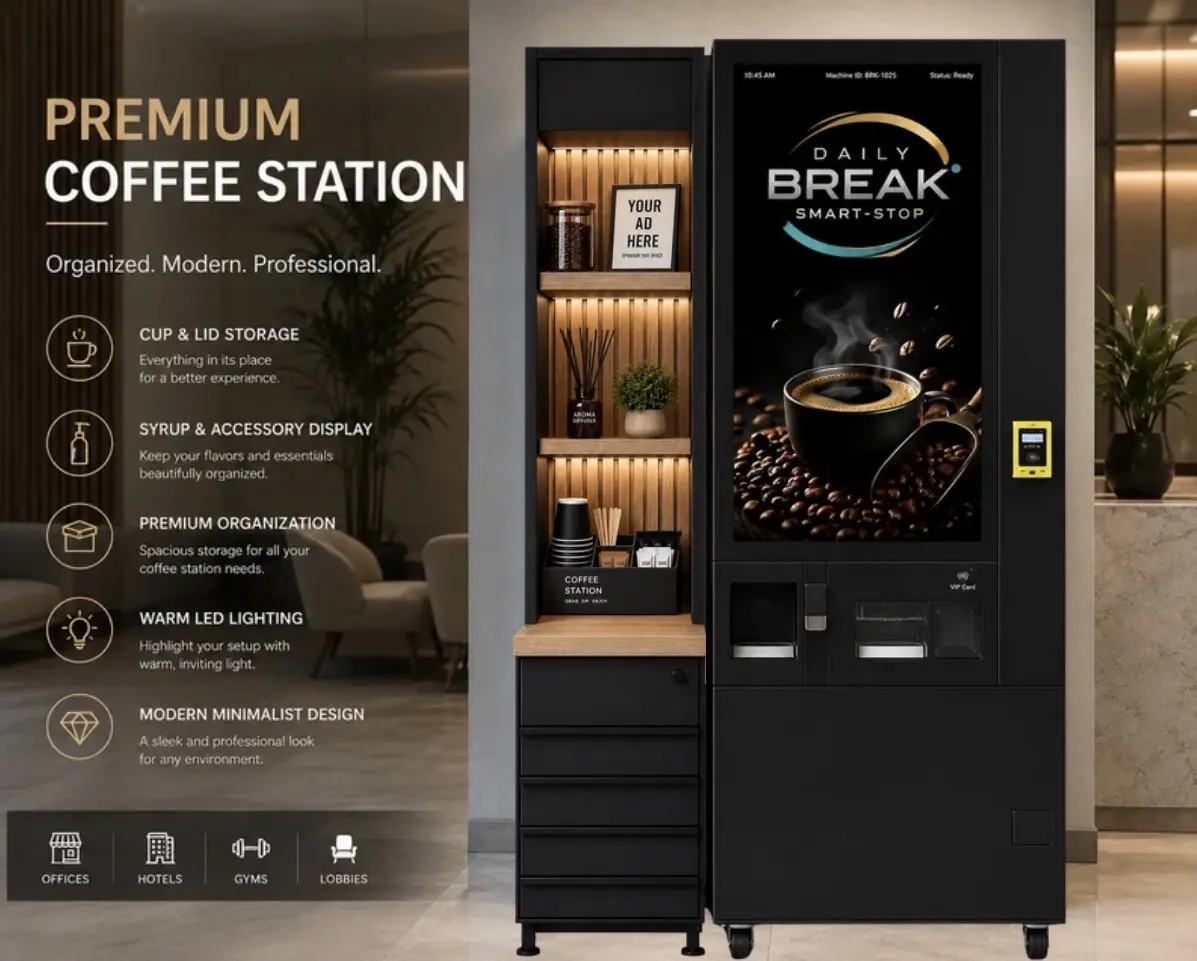Premium Vending Kiosk Cabinet — view 6