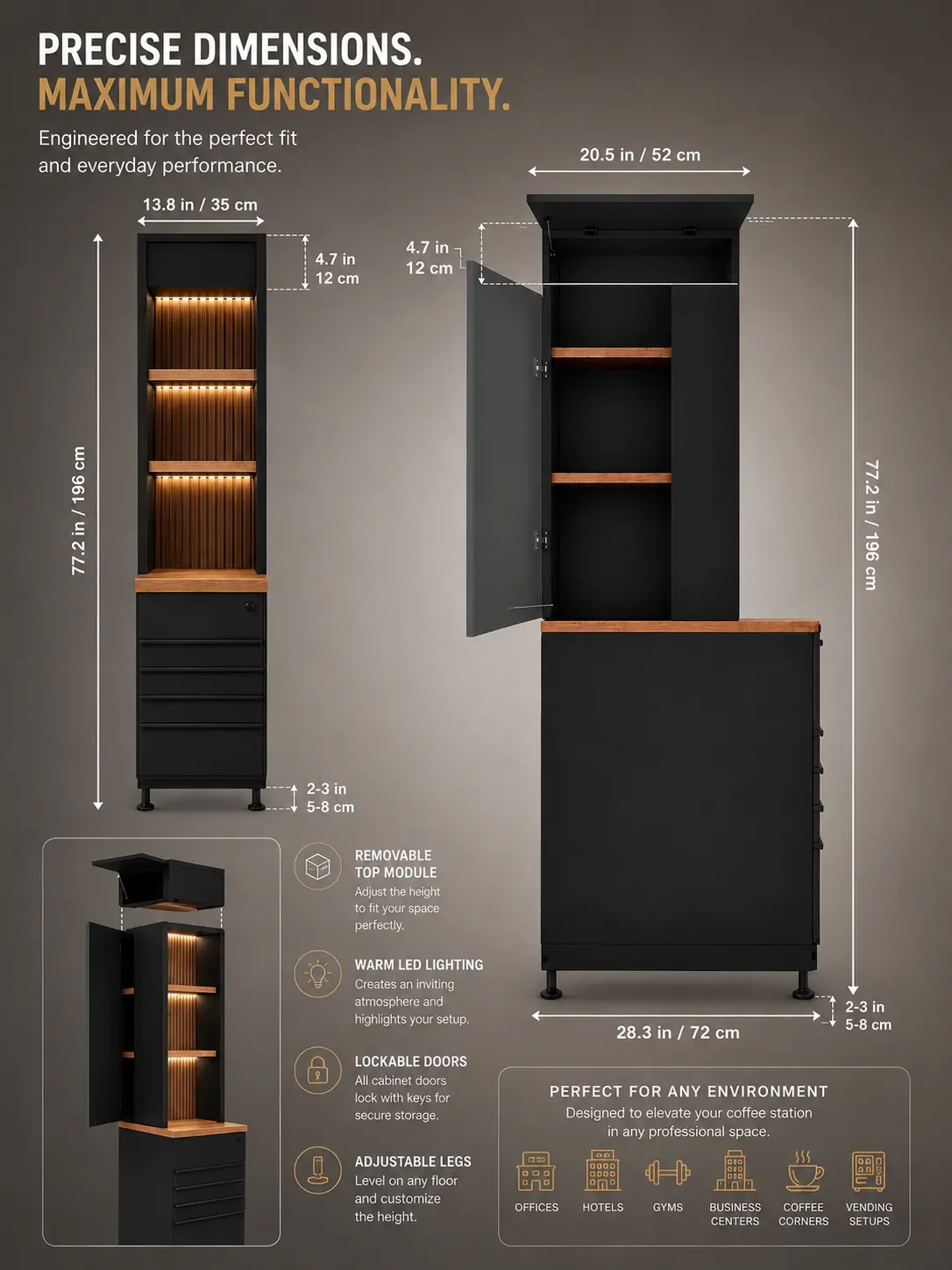 Premium Vending Kiosk Cabinet — view 2
