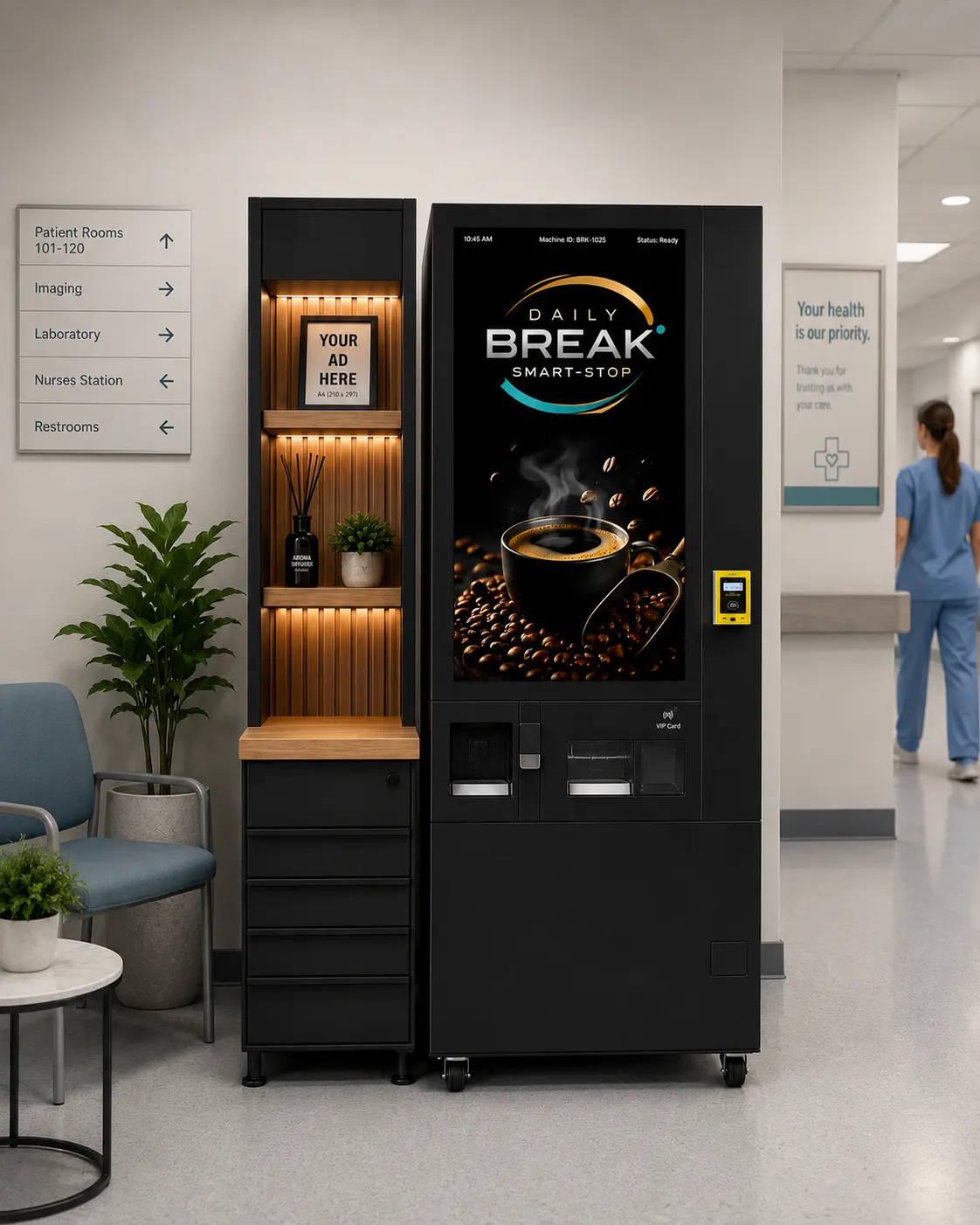 Premium Vending Kiosk Cabinet — view 8