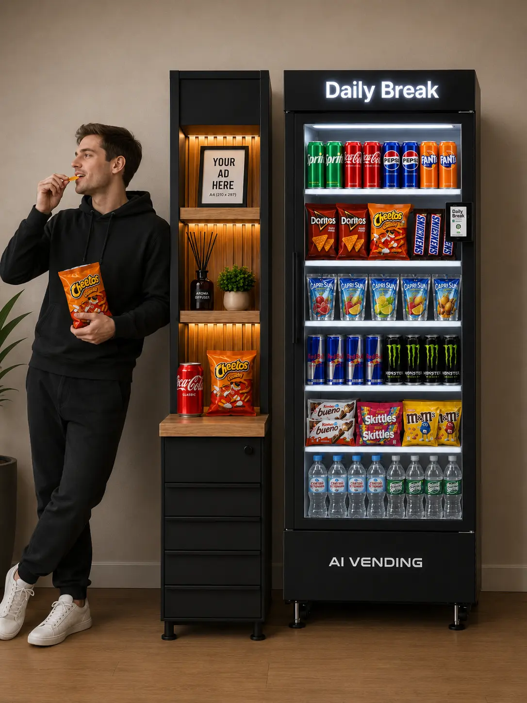Premium Vending Kiosk Cabinet — view 7