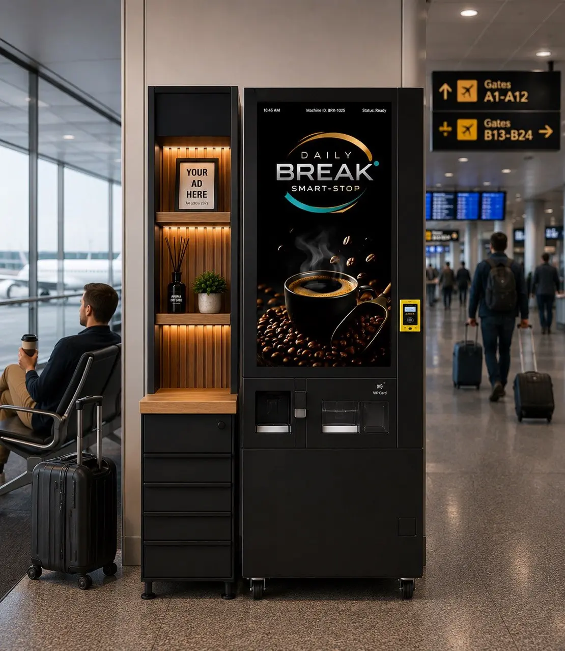 Commercial Coffee Vending Machine — view 9