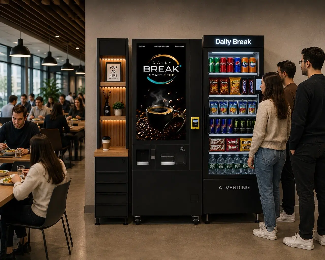 Commercial Coffee Vending Machine — view 8