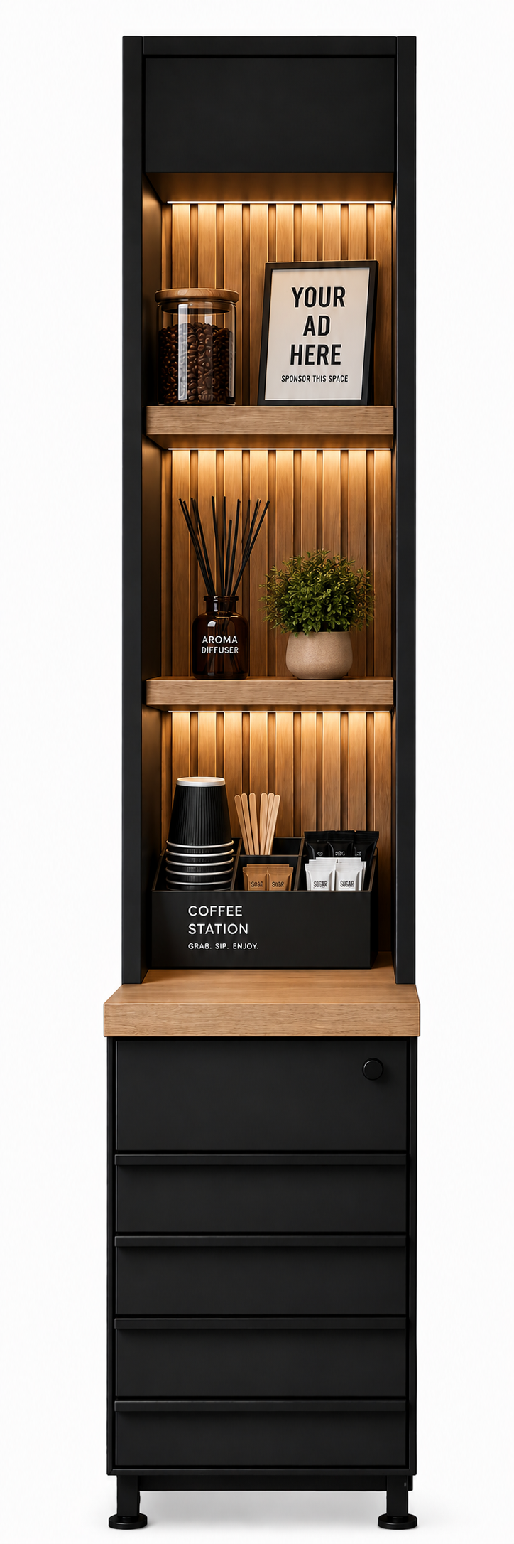 Coffee Station Cabinet
