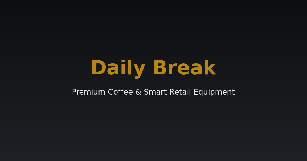 Daily Break Store | AI Smart Coolers, Coffee Vending Machines & Premium ...